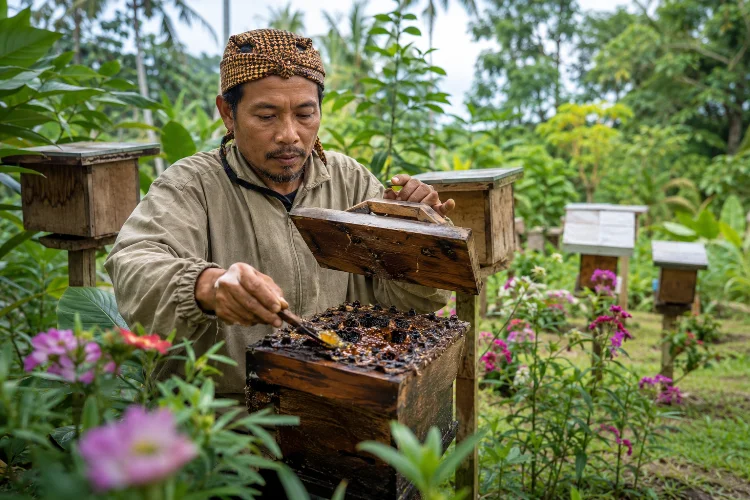 Mengenal Madu Trigona Bojong Menteng, Potensi Manis dari Lebak